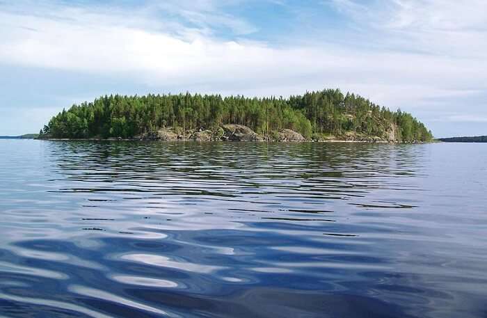 View of Haukiwesee Lake