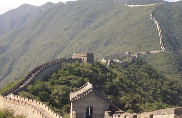 View of Mutianyu in China