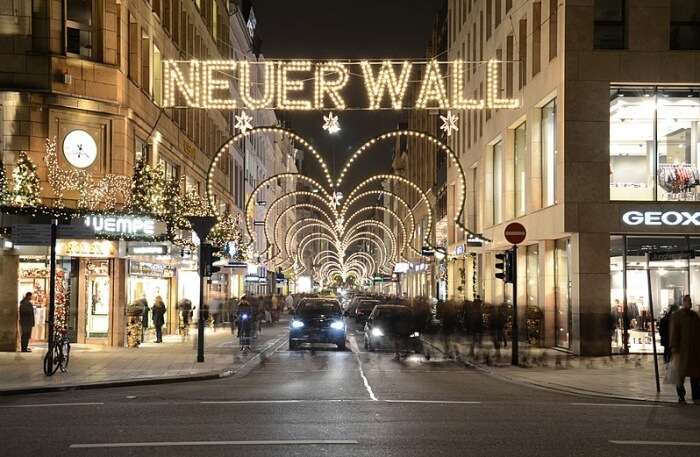 Neuer Wall In Hamburg