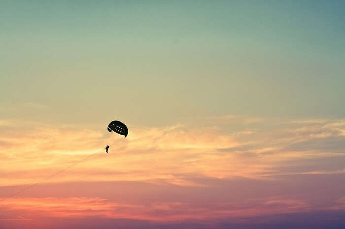 parasailing