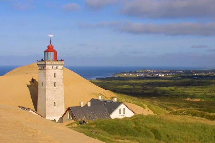 Rubjerg Knude Lighthouse in Denmark