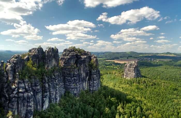 Schrammsteine in switzerland