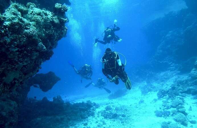 scuba diving