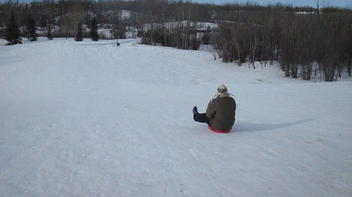 Sledging is the adventurous things to do in Switzerland