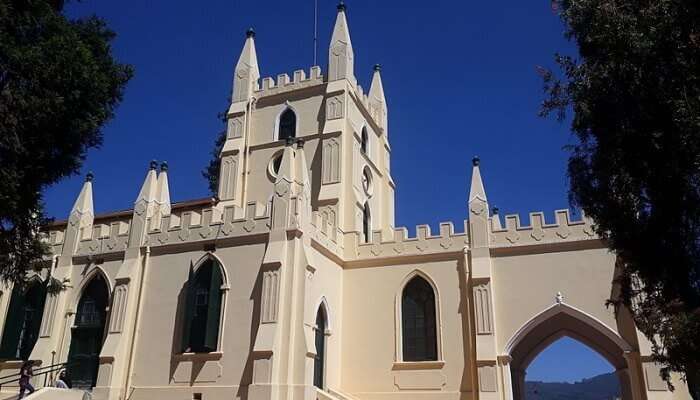 St Stephens Church, top places to visit in ooty