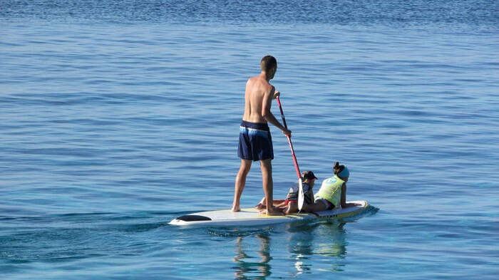 Stand-up-Paddleboarding