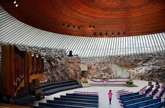 Temppeliaukio Church View