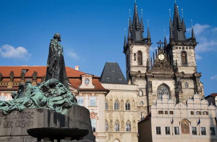 Tyn Church In Prague