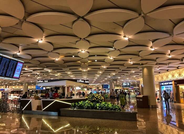 inisde mumbai airport