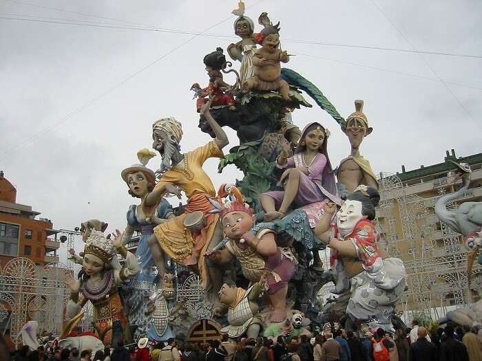 puppet parade in spain