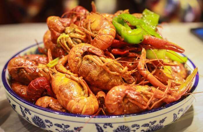 Shanghai Crayfish Lobster China Chinese Dishes