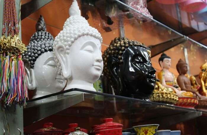 Buddhist Figurines & Prayer Flags