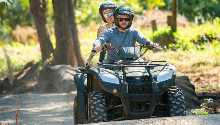 quad biking