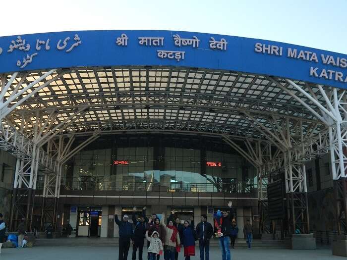 Starting Vaishno Devi darshan yatra from Katra Railway Station