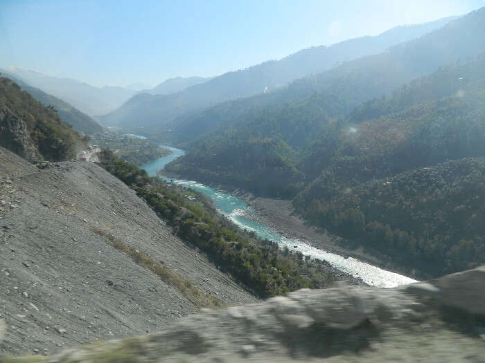 Chinav River on the way to Srinagar