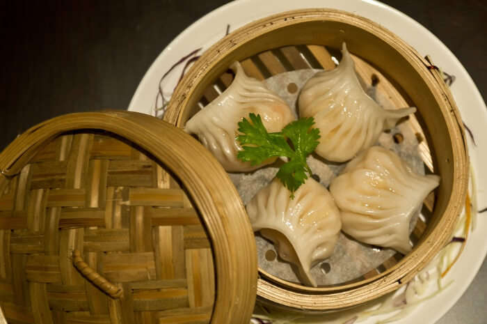 Steamed dumplings