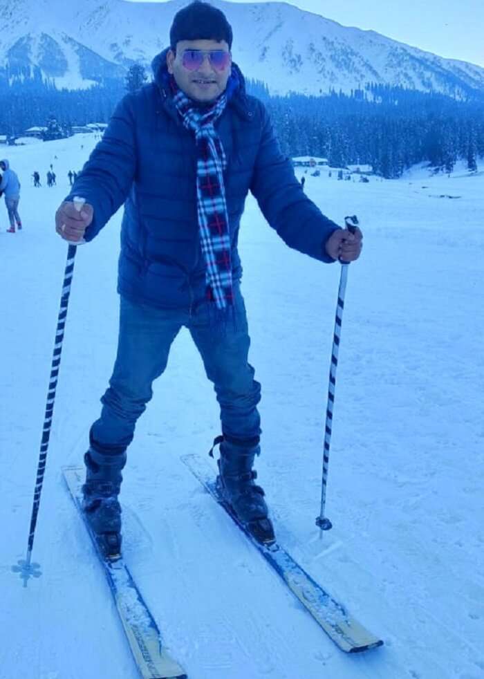 Skiing