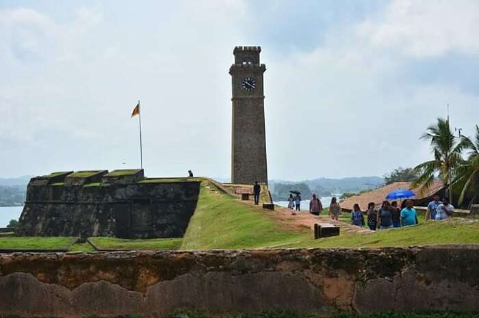 at the galle fort