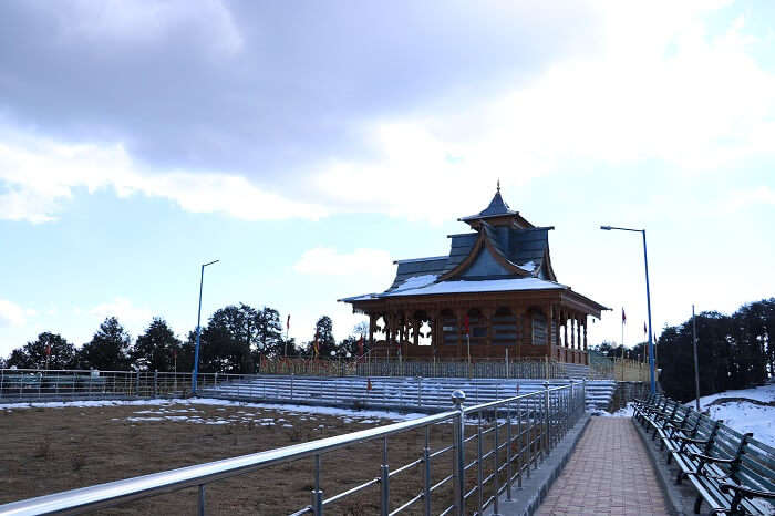 view of the place covered with snow