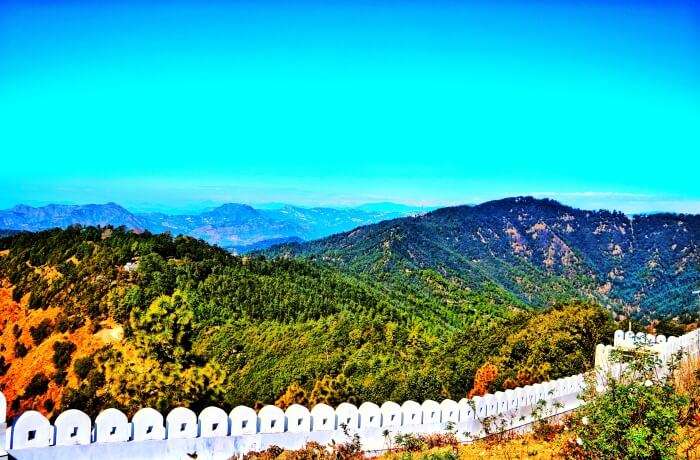 mystical views of Shimla