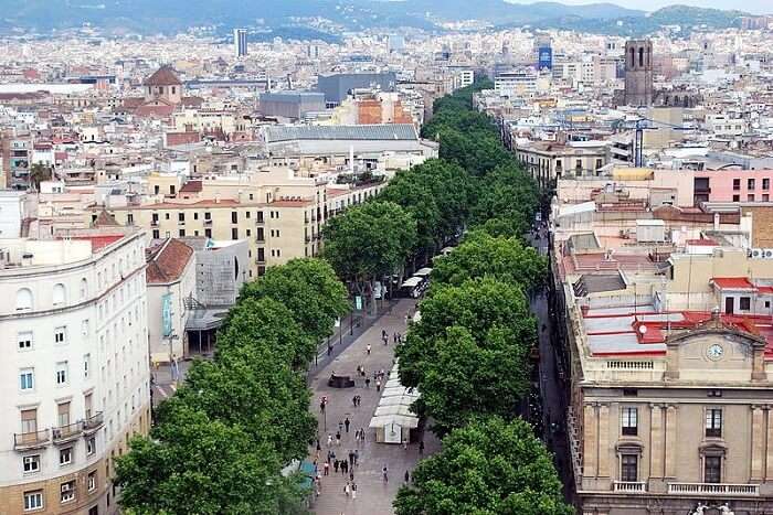 market spot in Barcelona