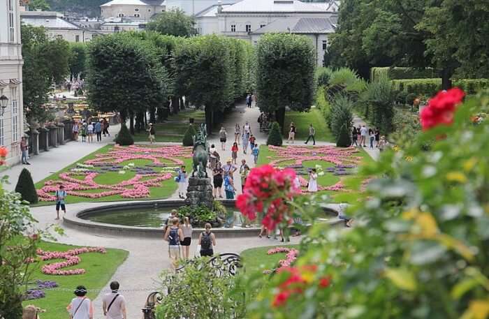 Mirabell Palace In Salzburg