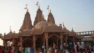 people in a temple