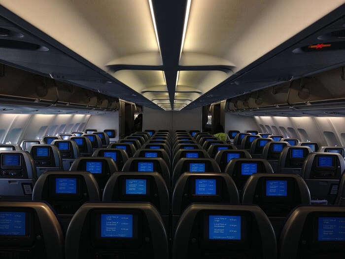 airplane cabin