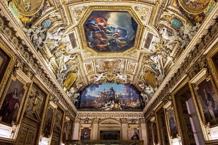 louvre ceilings