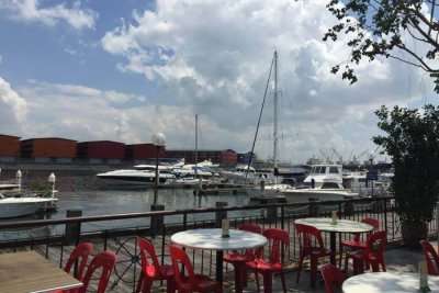 view from pak thai