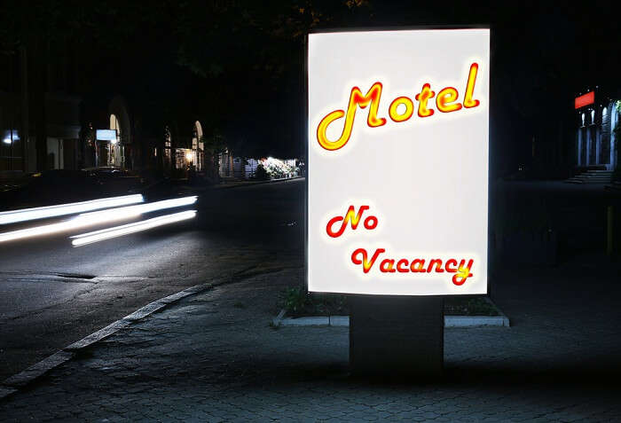hotel no vacancy