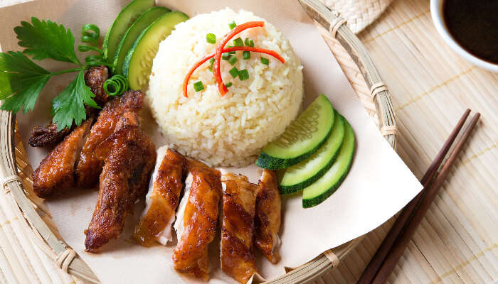 singaporean Chicken Rice