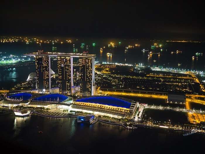 View from Altitude Bar, Singapore