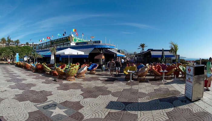 Beach restaurants