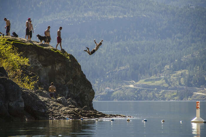 Cliff Jumping