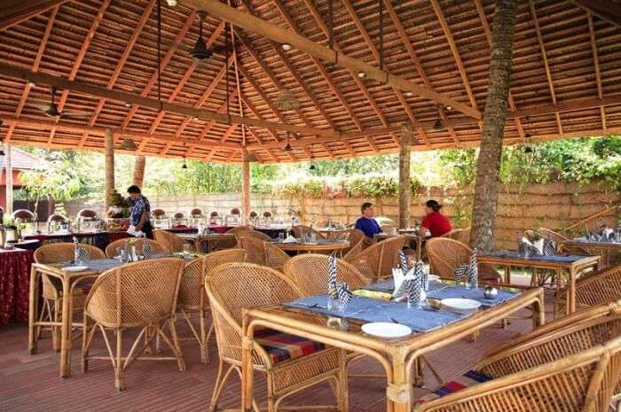 beautiful Cocobay Restaurant located in the Cocobay Resort