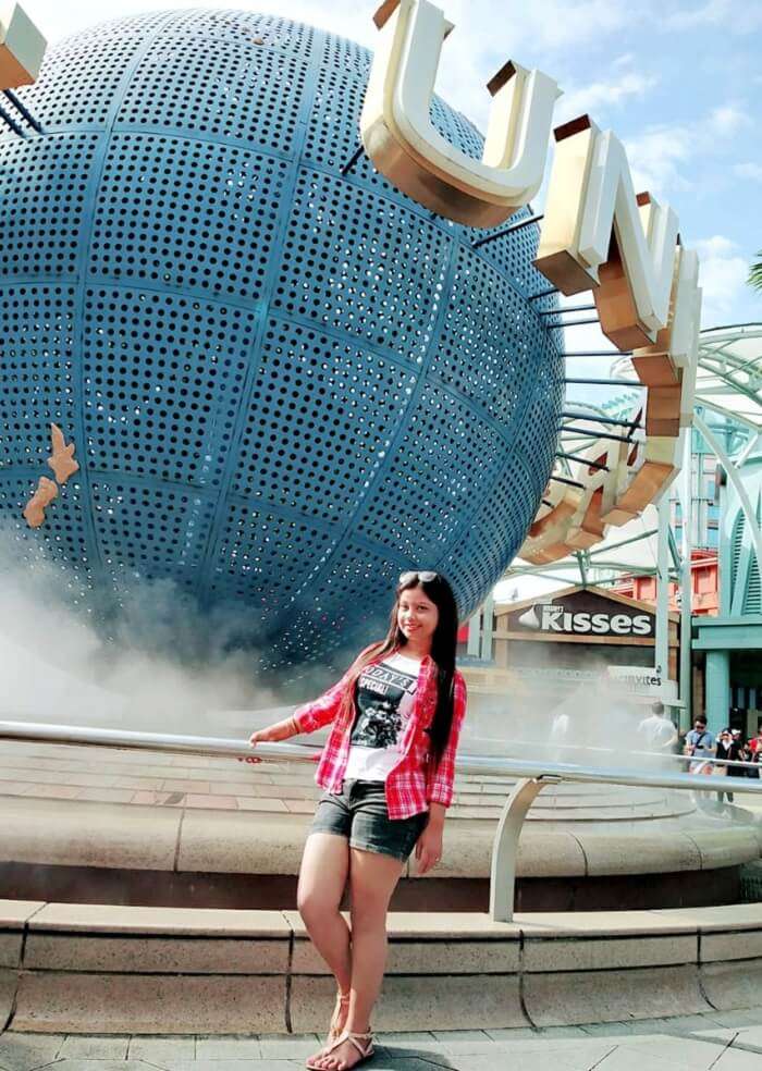 at the Universal Studios