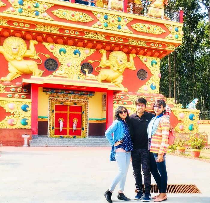 huge massive statue of Buddha