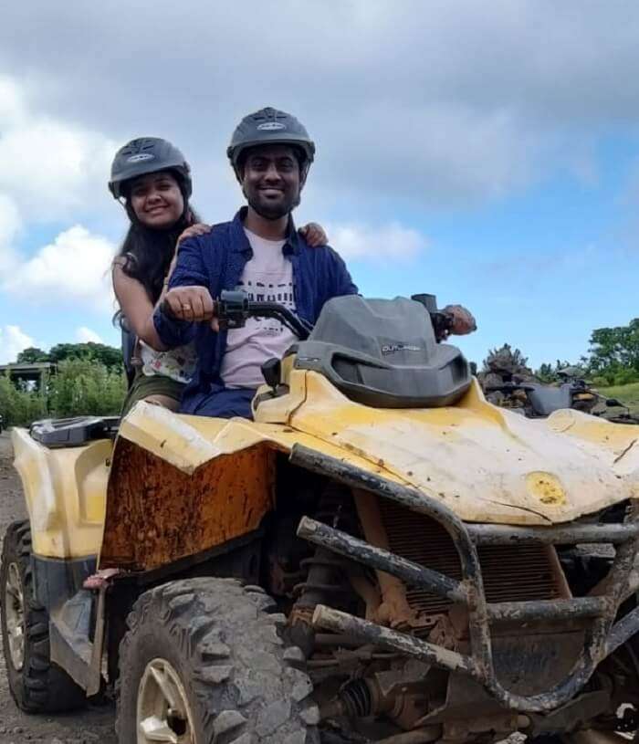 quad biking in Mauritius