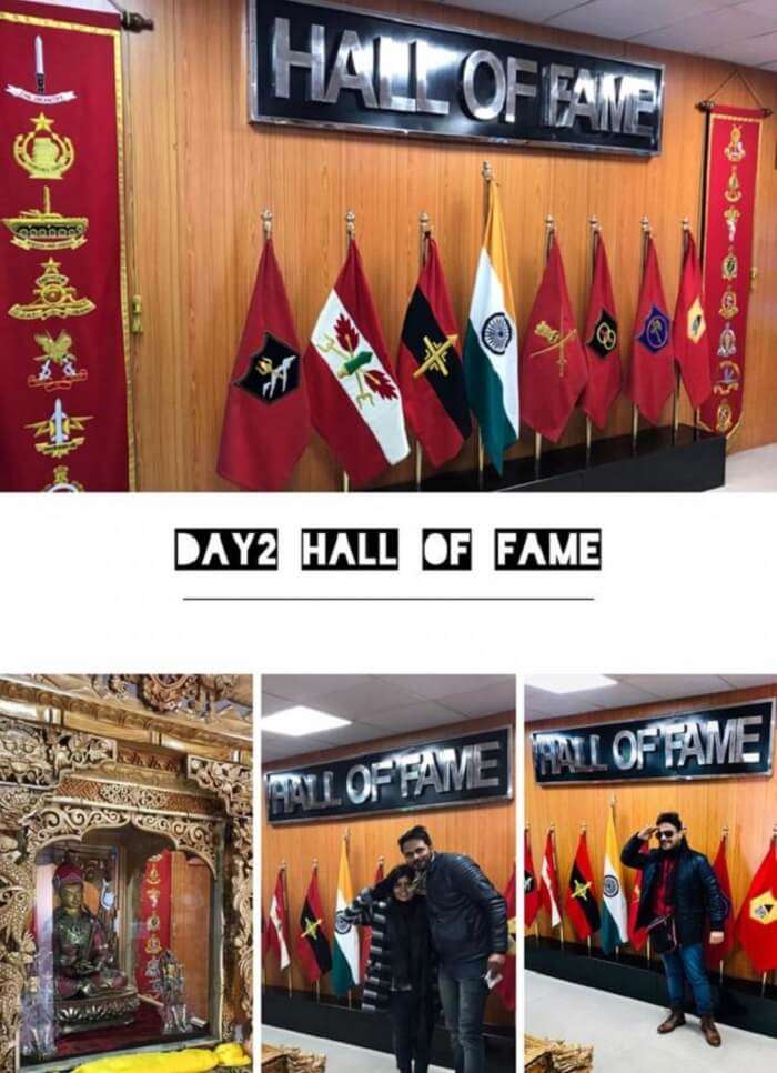 visited to the hall of fame