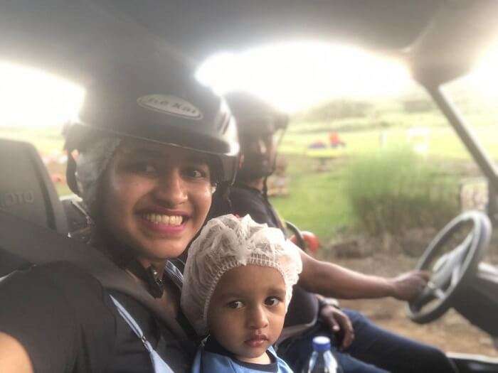  a ride with son