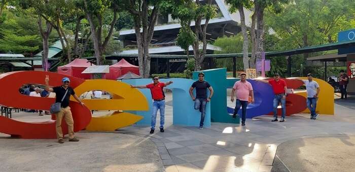 at sentosa