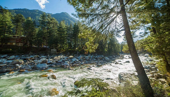 Parvati River in Kasol