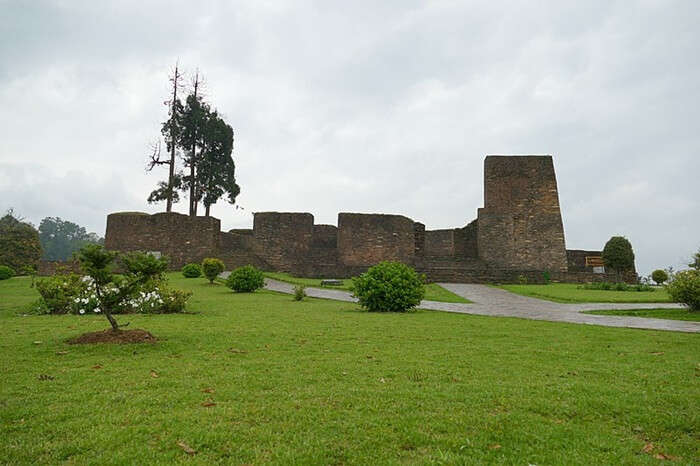 Rabdentse Castle ruins
