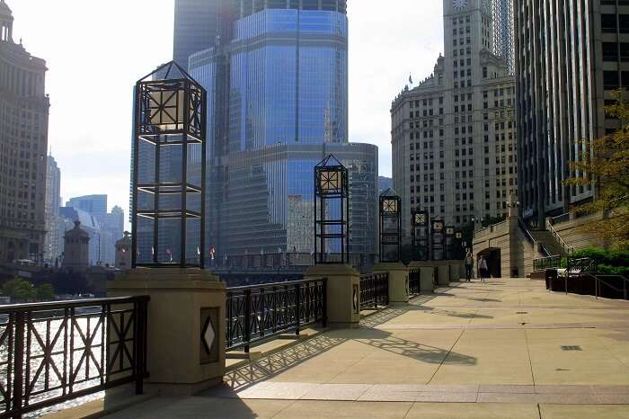Riverwalk in Chicago