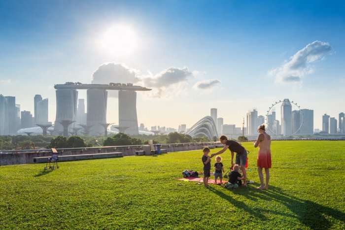 Family in Singapore