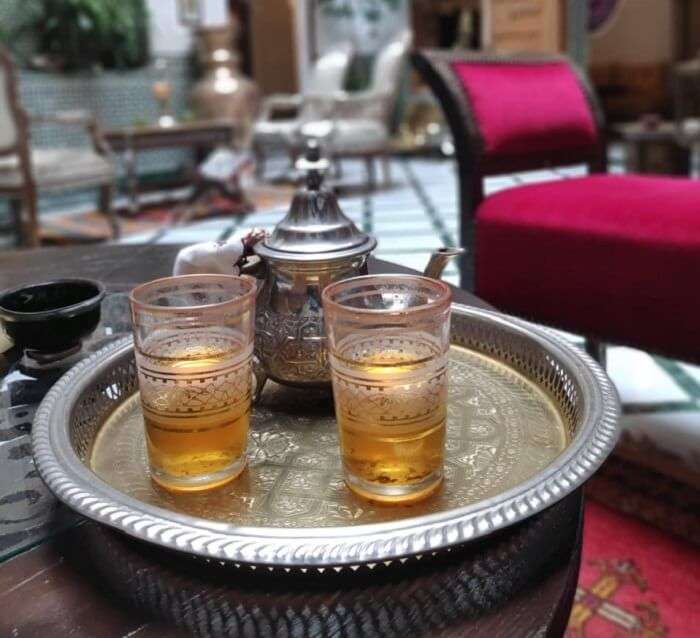 moroccon mint tea