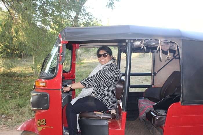 Me Riding Rickshaw