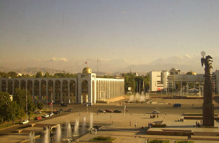 Ala-Too Square In Bishkek