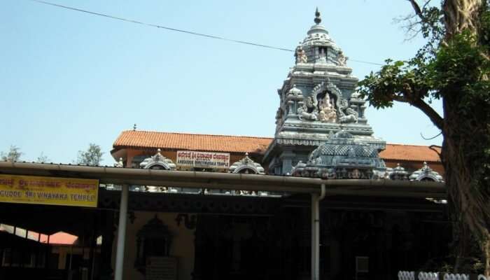 temple with beautiful sculptures of deities 